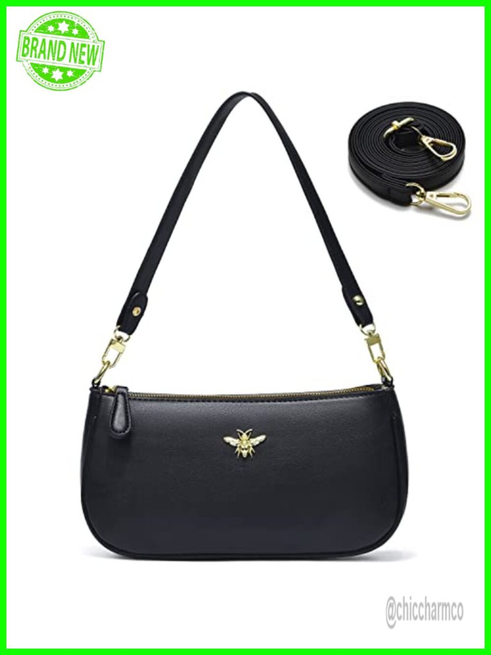 PU Leather Small Tote Shoulder Bag Retro Classic Crossbody Cute Clutch Handbag